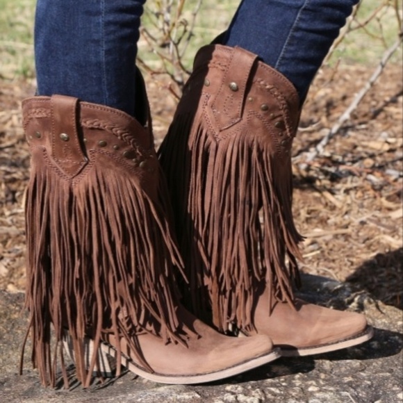 Liberty Black Shoes - NIB Liberty Black Vegas Fringe Boots